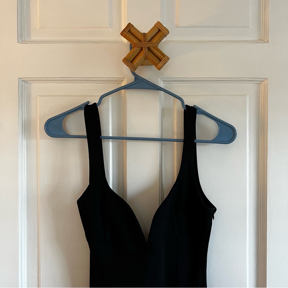 Black Zara Jumpsuit with sweetheart neckline 💕